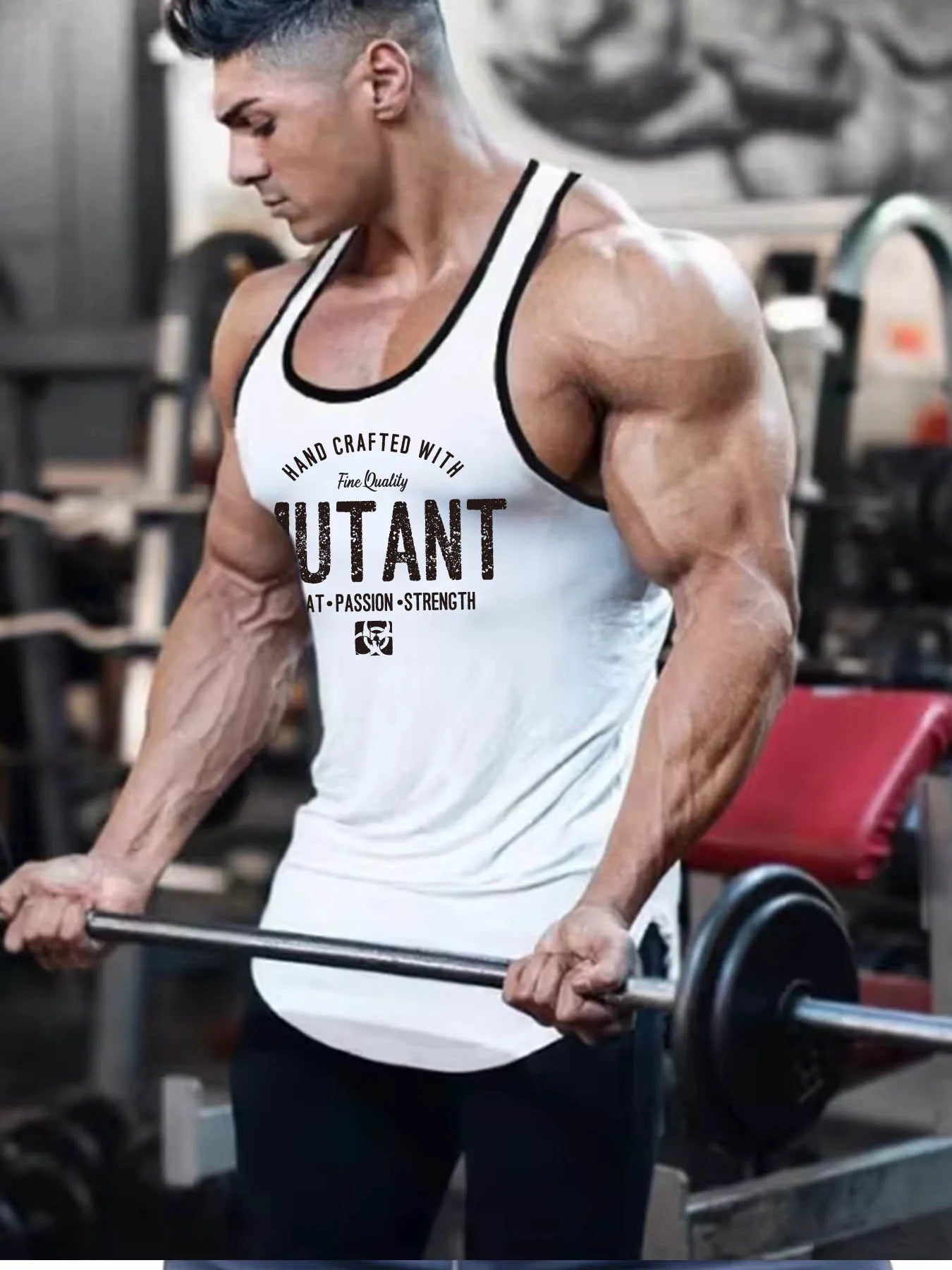 Tank Top for Men's Quick Drying, Breathable and Stretching Sleeveless