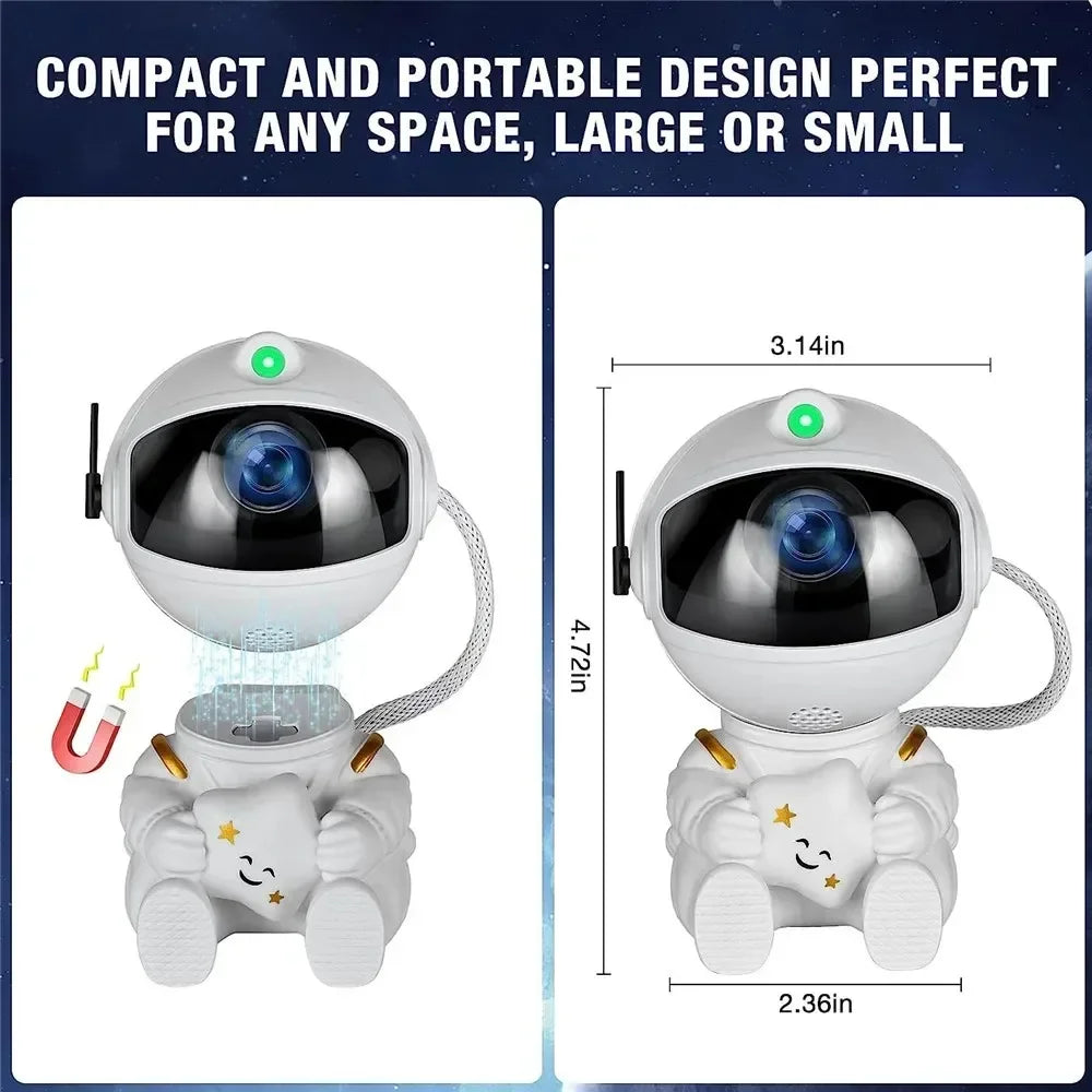 Galaxy Star Astronaut Projector LED Night Light Starry Sky