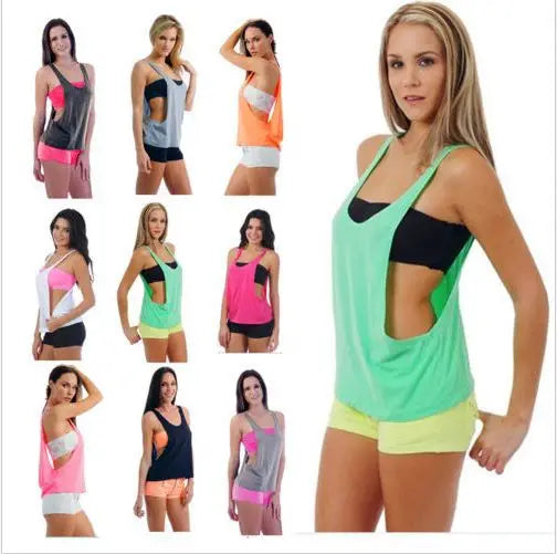 Female Yoga Vest Sleeveless