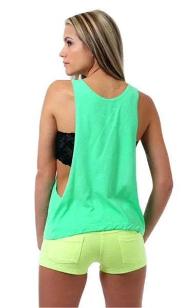 Female Yoga Vest Sleeveless