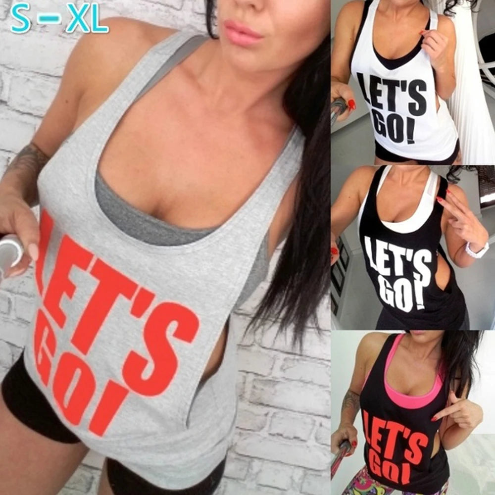 Casual Women's Loose Vest Top Sleeveless