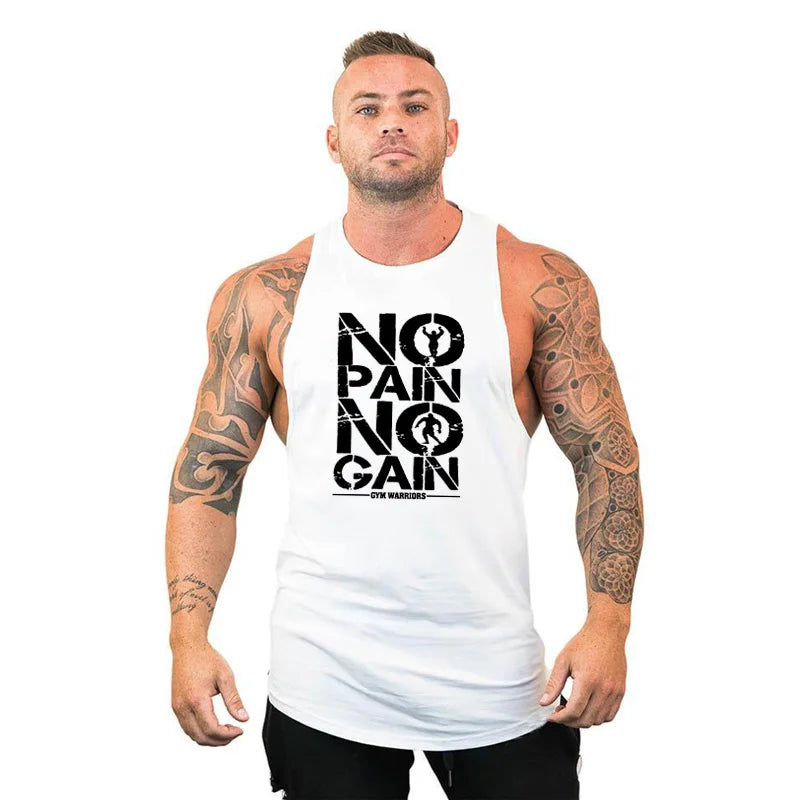 Hooded Tank Top Cotton Sleeveless Vest