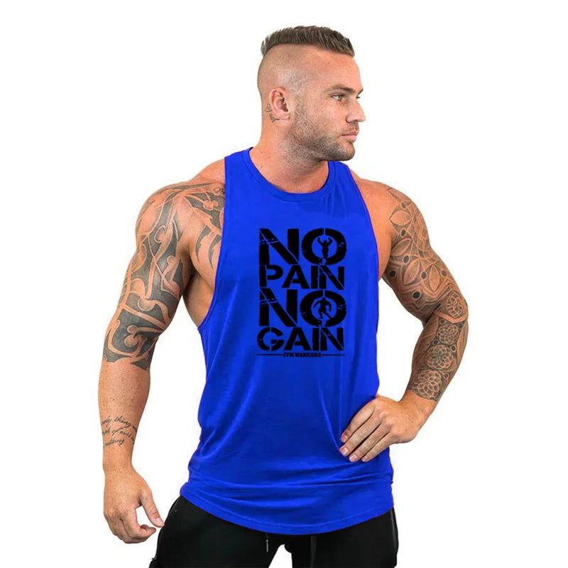 Hooded Tank Top Cotton Sleeveless Vest