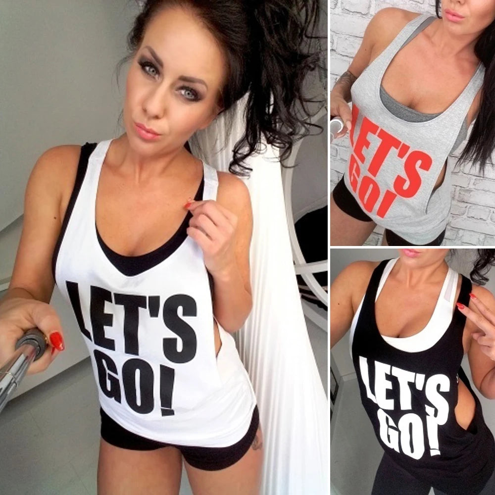 Casual Women's Loose Vest Top Sleeveless