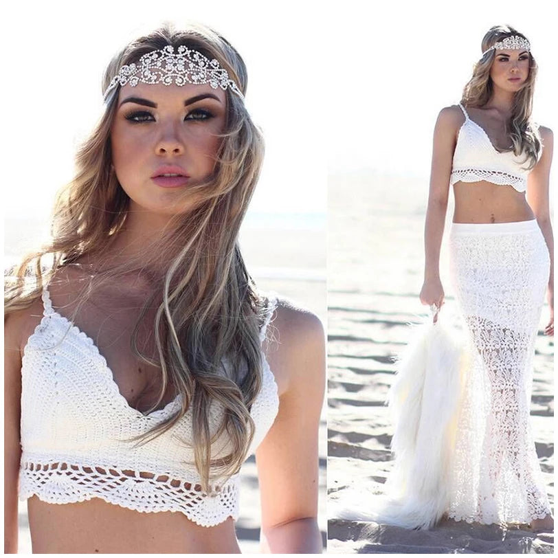 Bikini Top Handmade Crochet Halter neck