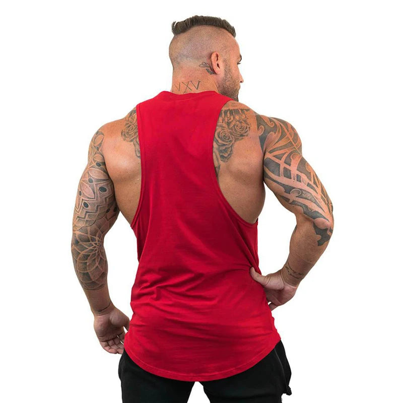 Cotton sleeveless hooded tank top