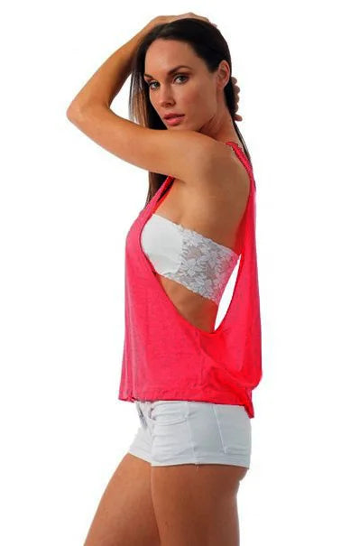 Female Yoga Vest Sleeveless