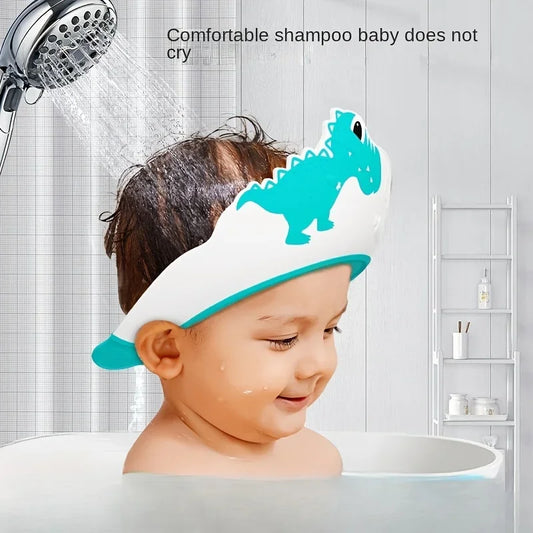 Baby Soft Rubber Waterproof Shampoo Cap