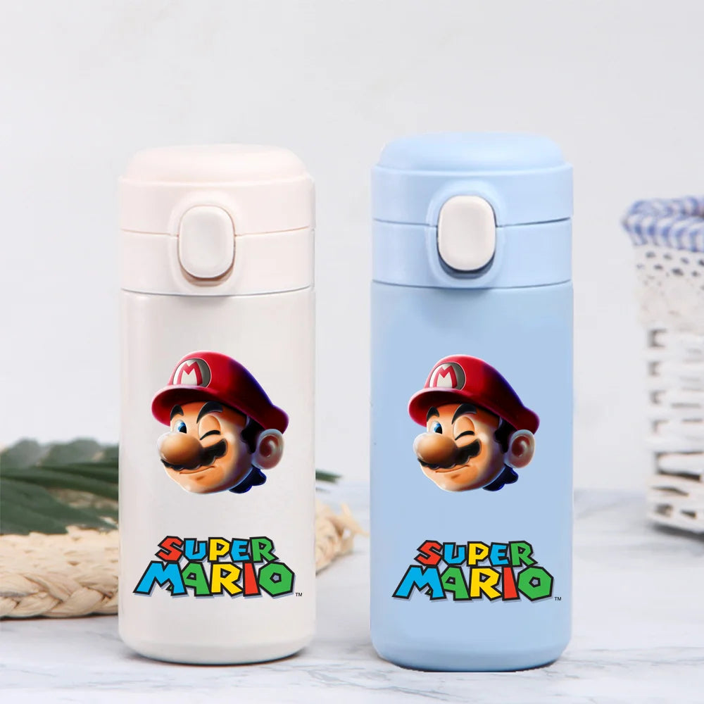 Back to School Super Mario Bros.Stainless Steel Water Cup Vacuum Thermos