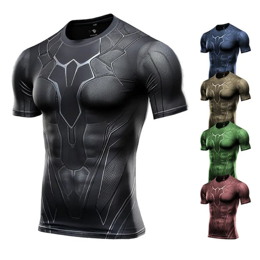 New Men's Running Breathable Moisture Wicking T-Shirt