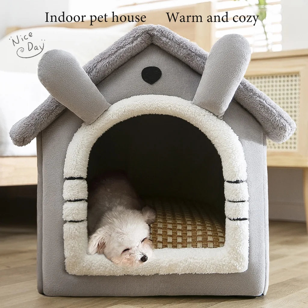 Small animal Foldable Bed removable and washable