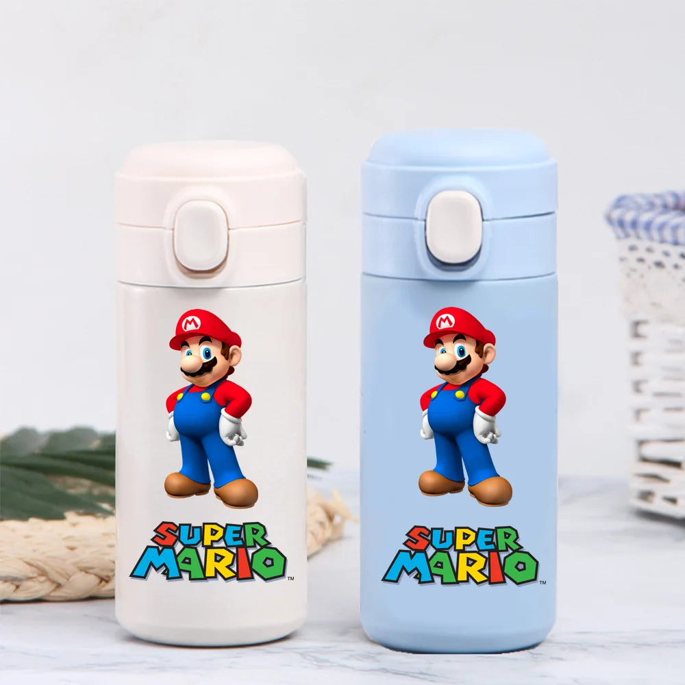 Back to School Super Mario Bros.Stainless Steel Water Cup Vacuum Thermos