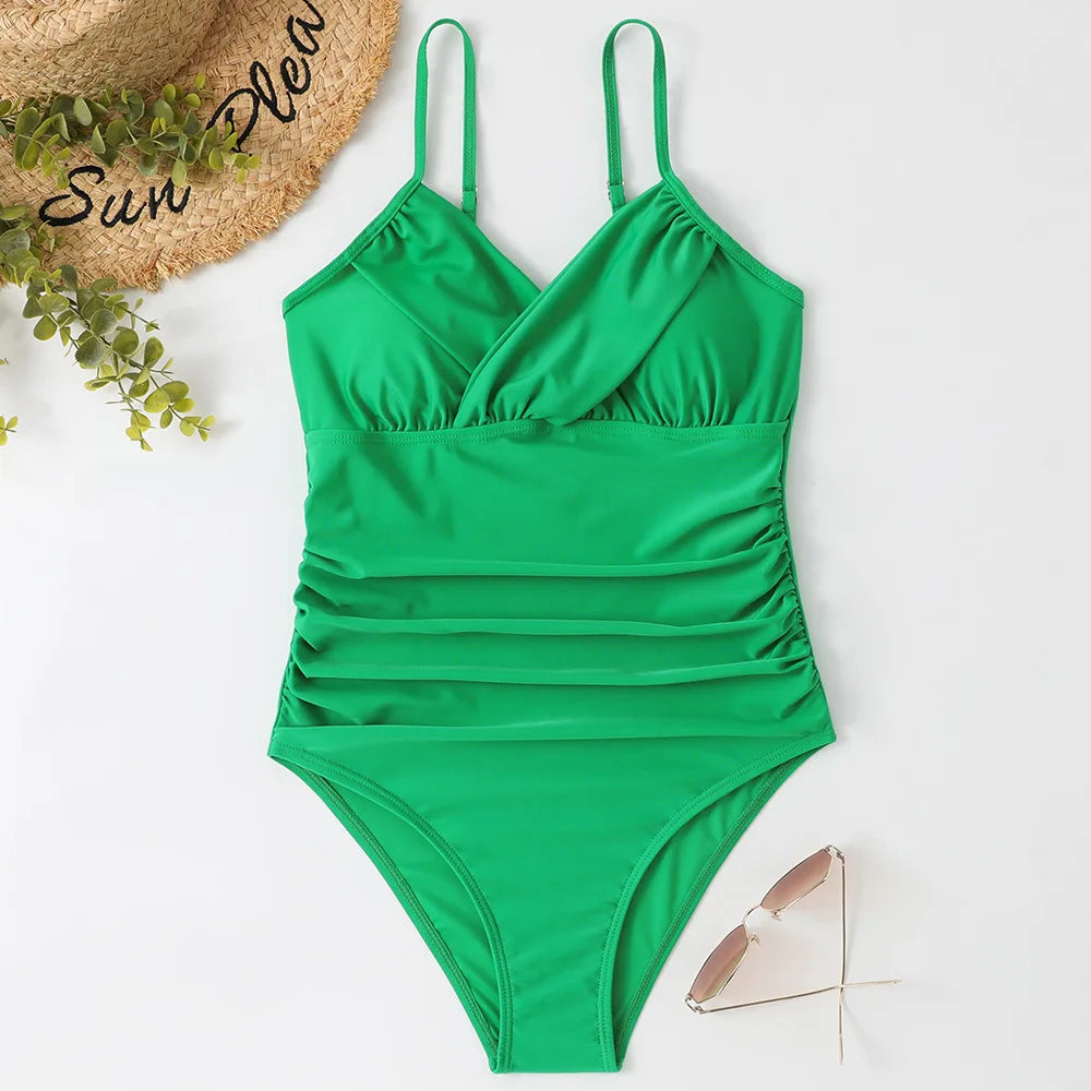 Plus Size One Piece Swimsuit