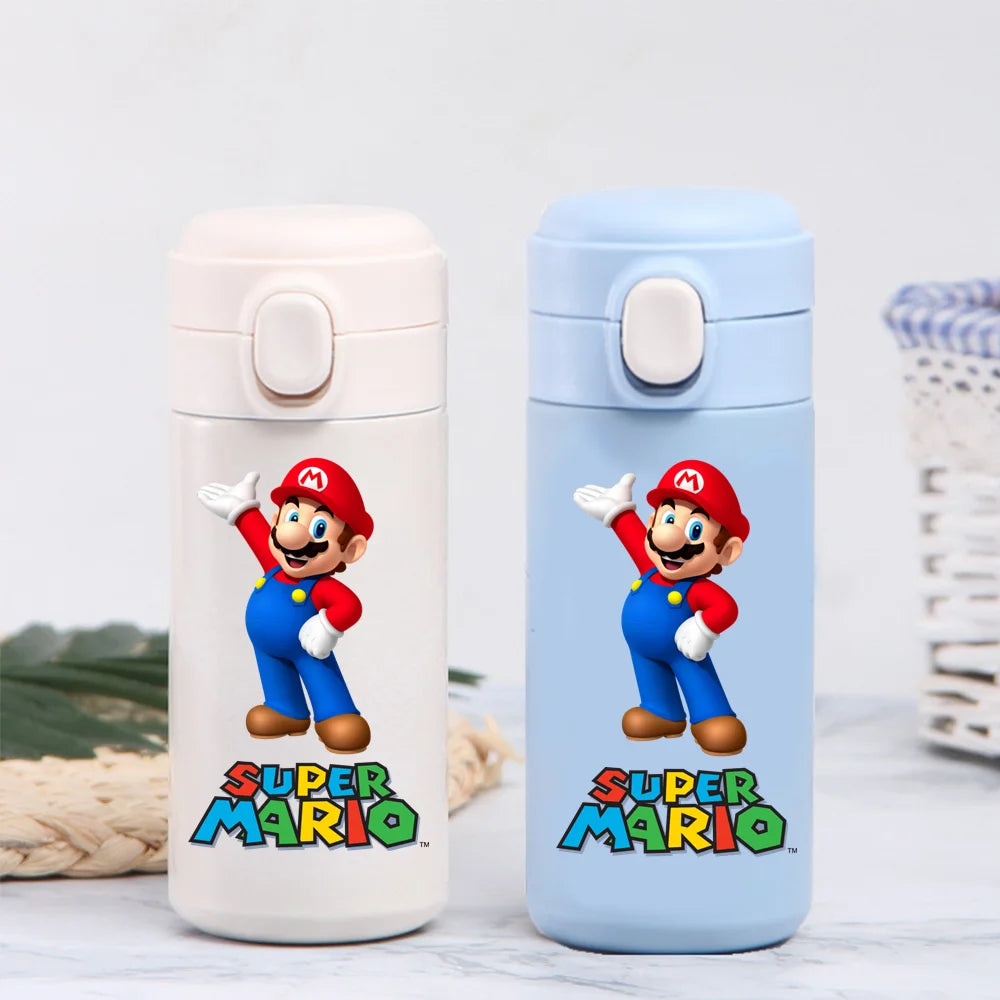 Back to School Super Mario Bros.Stainless Steel Water Cup Vacuum Thermos