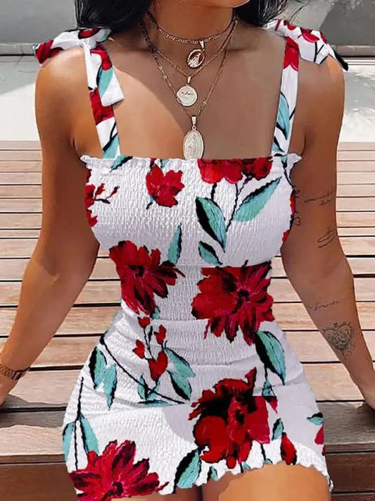 Summer Hips Wrap Dress Sleeveless