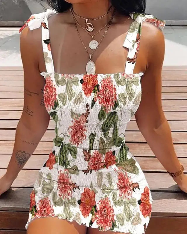 Summer Hips Wrap Dress Sleeveless