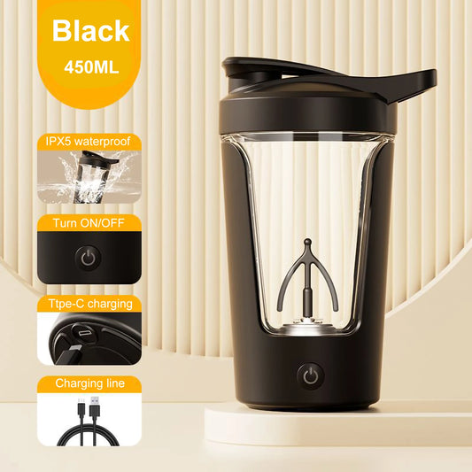 Electric Automatic Mixing Cup Portable Whey Protein Shaker