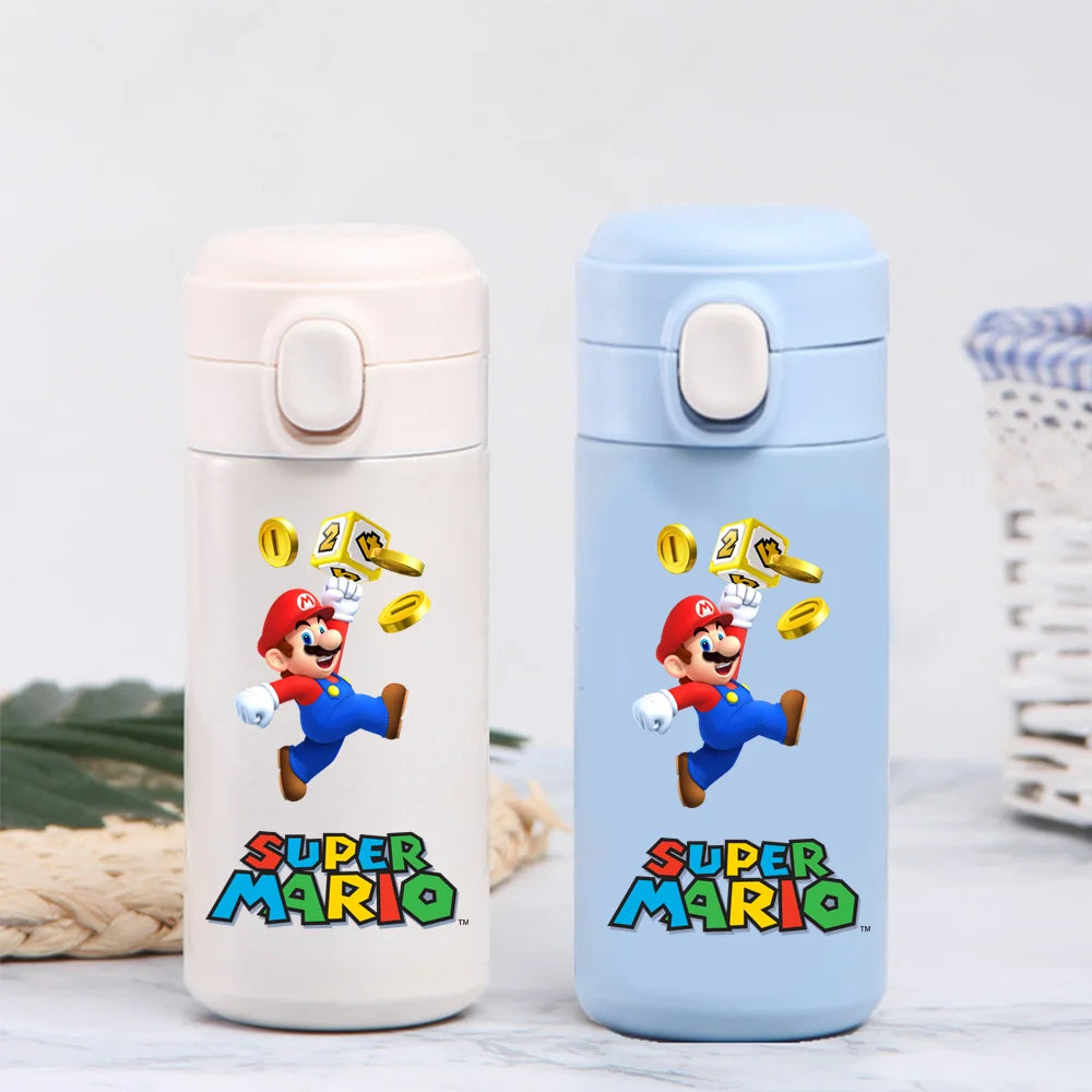 Back to School Super Mario Bros.Stainless Steel Water Cup Vacuum Thermos