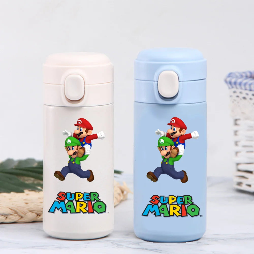 Back to School Super Mario Bros.Stainless Steel Water Cup Vacuum Thermos