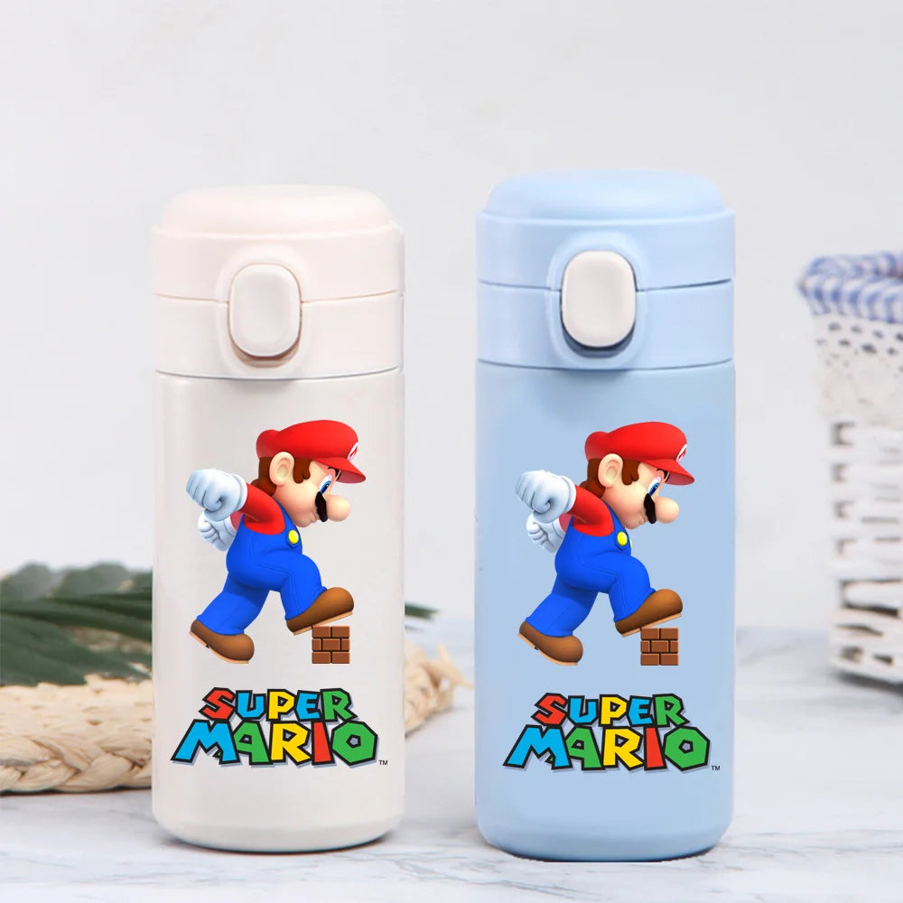 Back to School Super Mario Bros.Stainless Steel Water Cup Vacuum Thermos