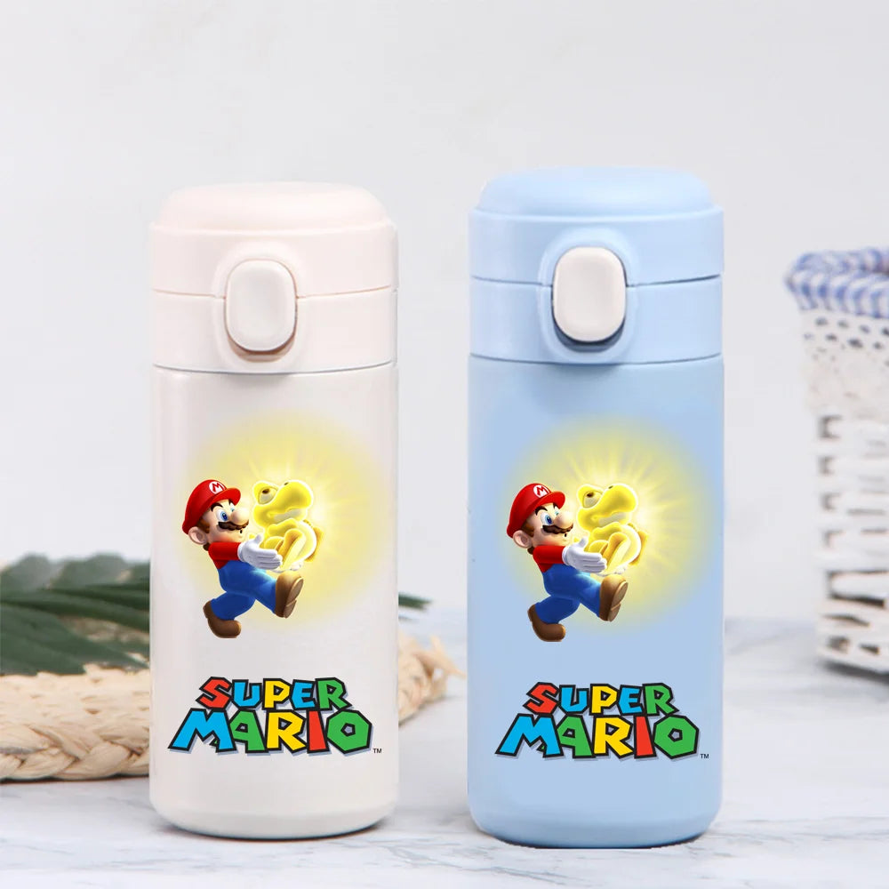 Back to School Super Mario Bros.Stainless Steel Water Cup Vacuum Thermos