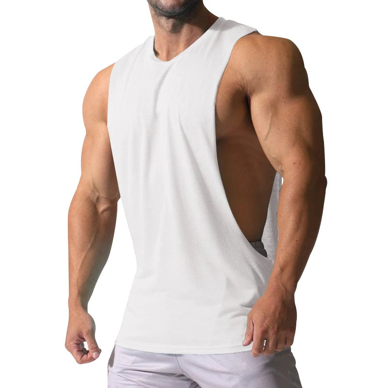 Summer streetwear casual men's vest