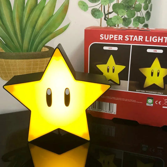 Super Star Light Figure Led Music Night Light Sound