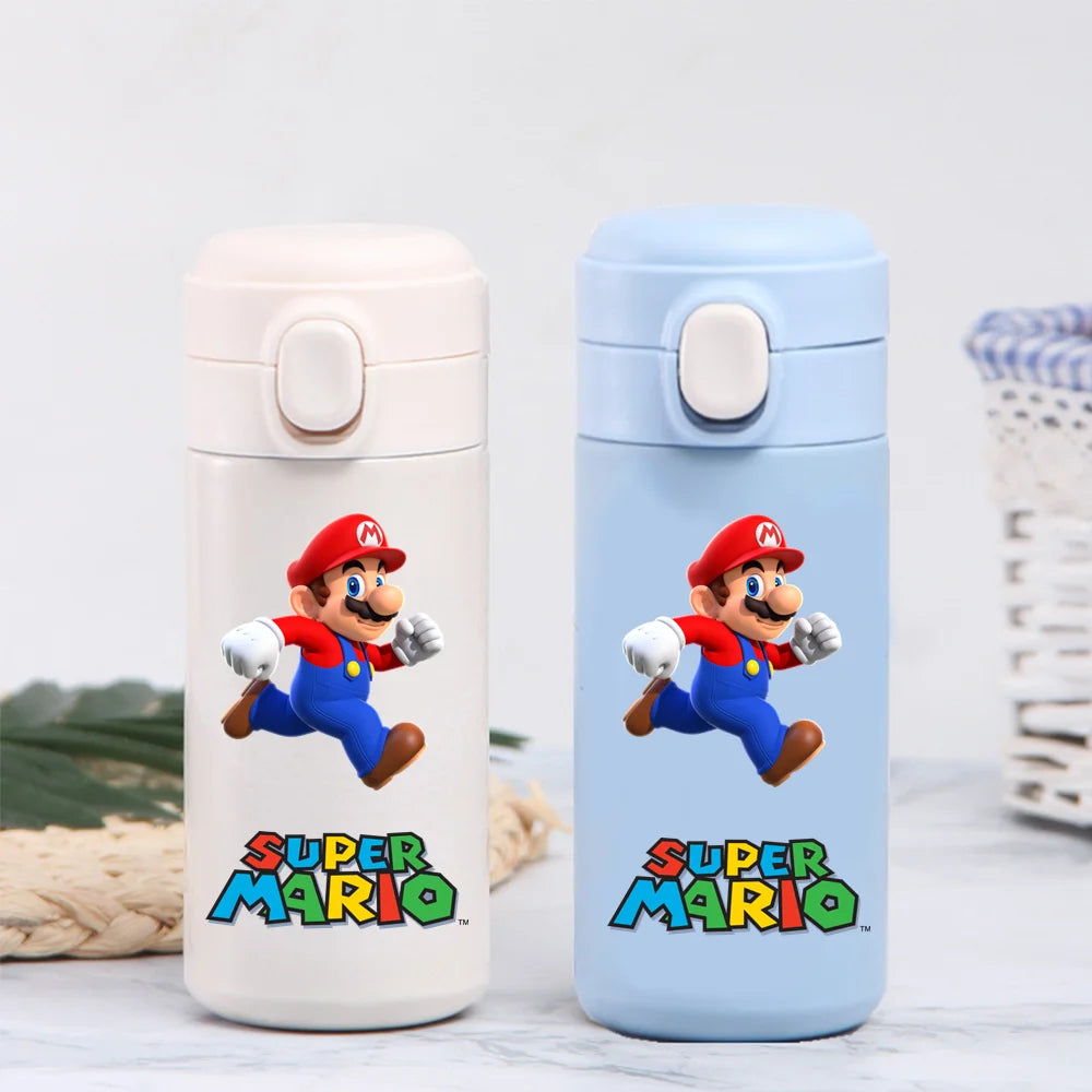 Back to School Super Mario Bros.Stainless Steel Water Cup Vacuum Thermos