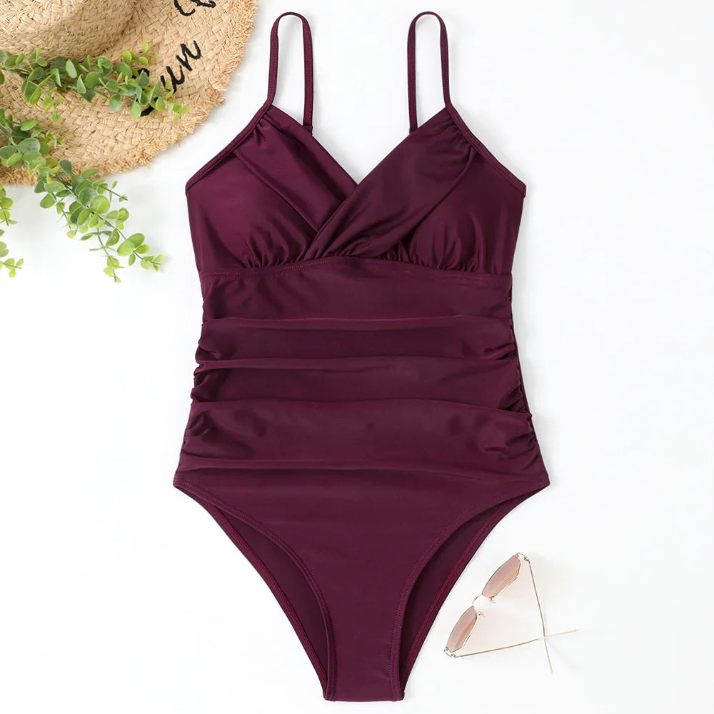 Plus Size One Piece Swimsuit