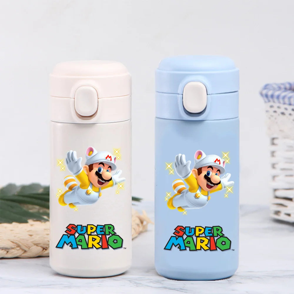 Back to School Super Mario Bros.Stainless Steel Water Cup Vacuum Thermos