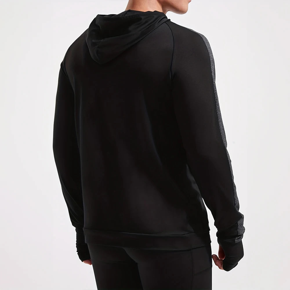 Running Sports Compression Hoodie