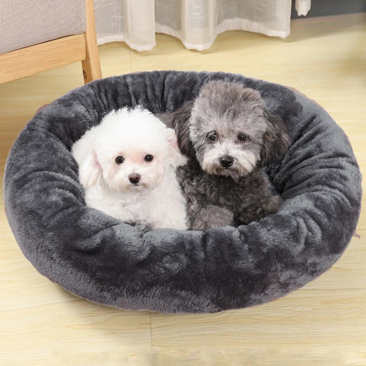 Round Pet bed, Winter Warm