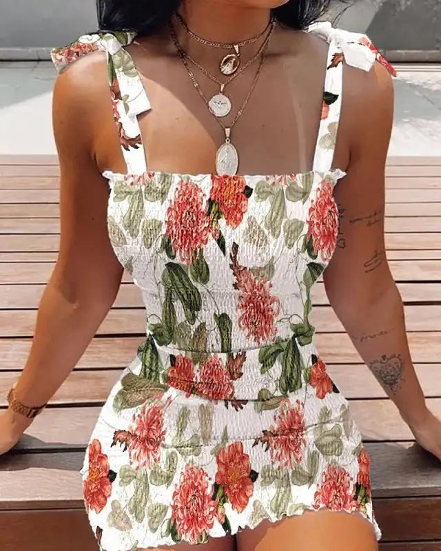 Summer Hips Wrap Dress Sleeveless