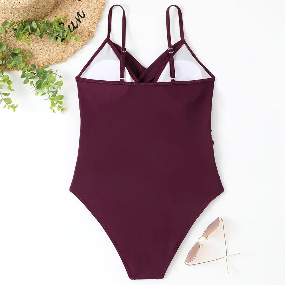 Plus Size One Piece Swimsuit