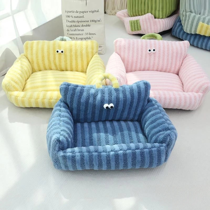 Puppy sofa winter warm sleeping cushion