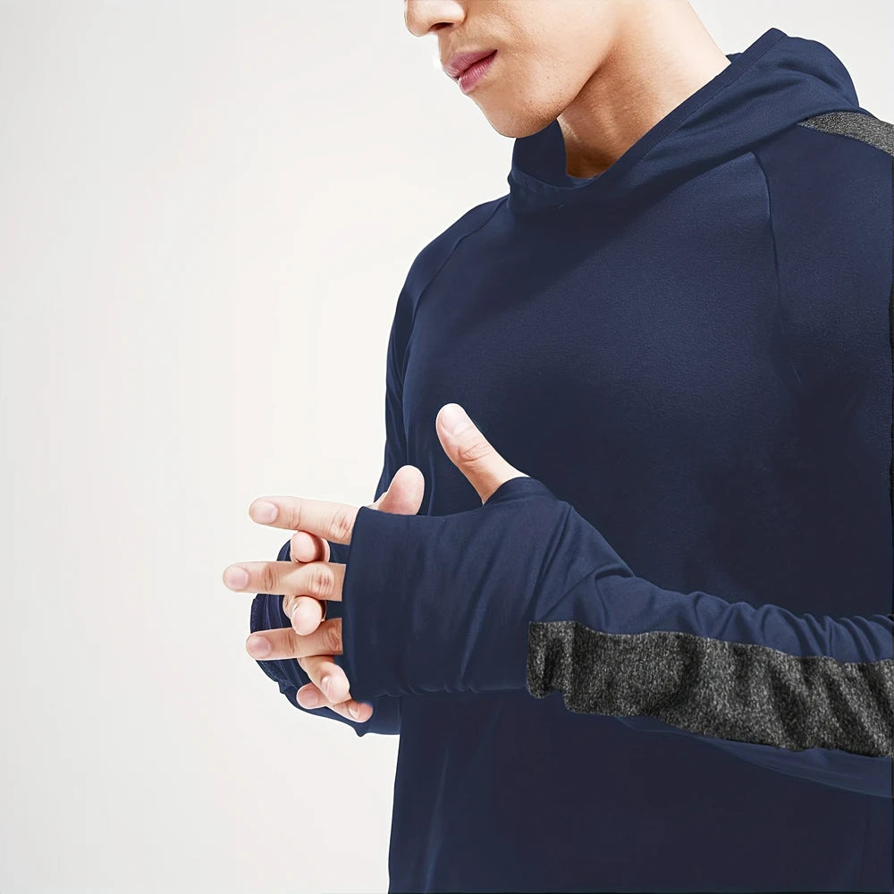 Running Sports Compression Hoodie