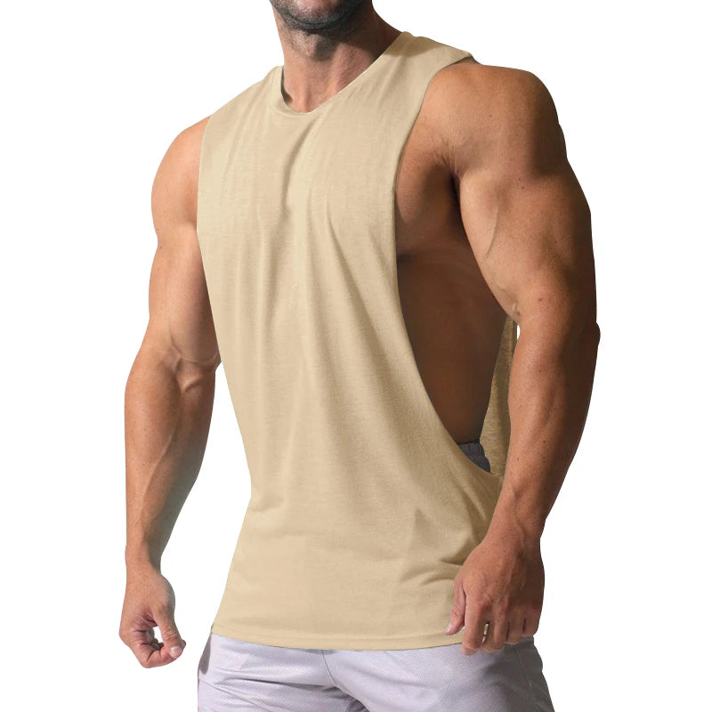 Summer streetwear casual men's vest