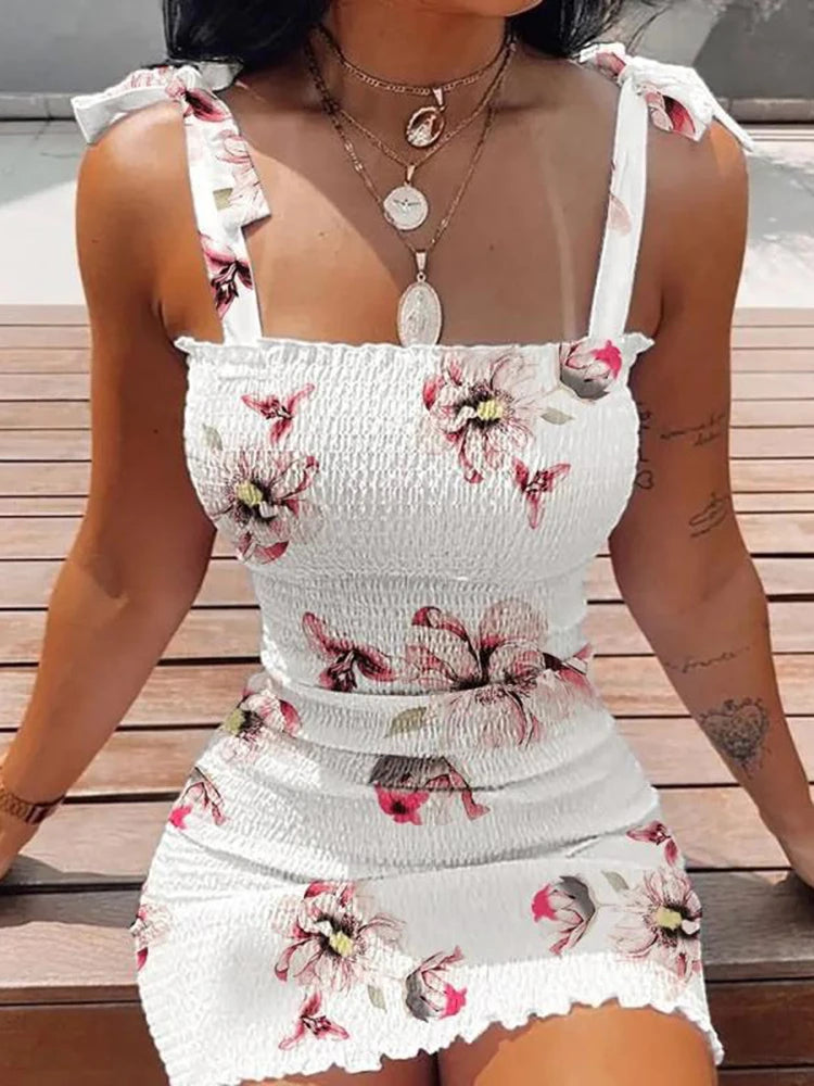 Summer Hips Wrap Dress Sleeveless